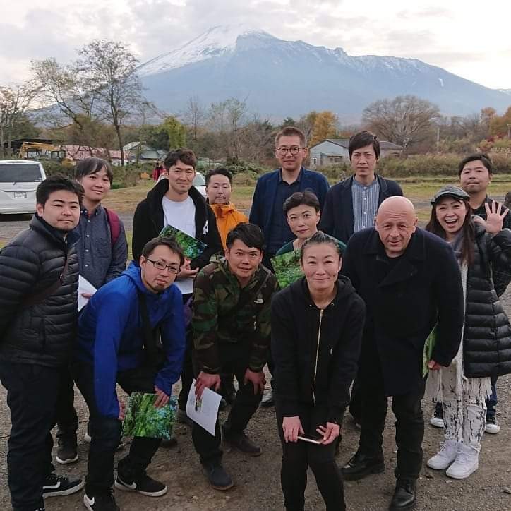 2018.11.5  ティエリーマルクス氏と岩手の食材産地見学へ　３